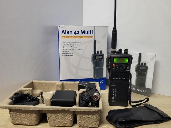 CB Midland - Alan 42 Multi, Telecommunicatie, Zenders en Ontvangers, Gebruikt, Zender en Ontvanger, Ophalen