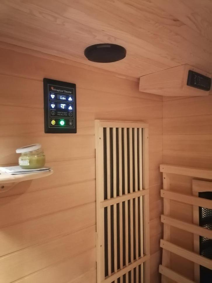 Infraroodcabine 3 personen infraplus, Sport en Fitness, Sauna, Zo goed als nieuw, Complete sauna, Infrarood, Ophalen