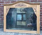 Beau miroir champêtre à décor de raisin, Antiquités & Art, 100 à 150 cm, Rectangulaire, Enlèvement, Moins de 100 cm