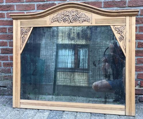 Beau miroir champêtre à décor de raisin, Antiquités & Art, Antiquités | Miroirs, 100 à 150 cm, Moins de 100 cm, Rectangulaire