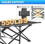 Opvouwbaar campingbed met matras | Nieuw, Caravans en Kamperen, Kampeermeubelen, Verzenden, -, Nieuw, Overmont