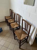 chaises de salle à manger, Bois, Quatre, Brun, Enlèvement