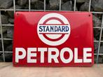 Standard Esso emaille bordje 1932, Ophalen of Verzenden, Gebruikt, Reclamebord
