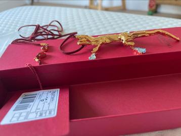 VALENTINO Garavani limited editie gouden ketting suede koor  beschikbaar voor biedingen