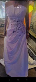 Robe de mariée sublime bustier montant élégante t L-XL, Ophalen, Zwart, Maat 42/44 (L), Zo goed als nieuw