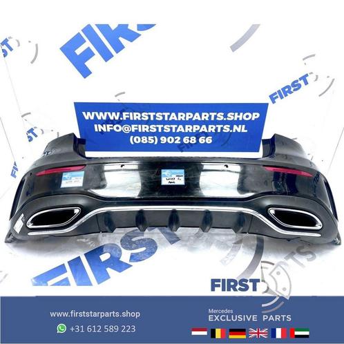 W177 FACELIFT AMG ACHTERBUMPER ZWART WIT GRIJS COMPLEET Merc, Auto-onderdelen, Carrosserie, Bumper, Mercedes-Benz, Achter, Gebruikt