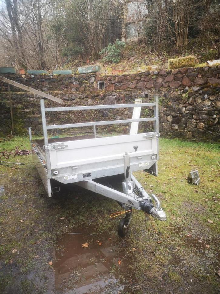 A VENDRE REMORQUE DOUBLE ESSIEUX, Autos : Divers, Remorques