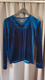 Dames topje blauw avondkleding maat M uit polyester, Kleding | Dames, Maat 38/40 (M), Blauw, Ophalen of Verzenden, Zo goed als nieuw
