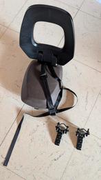 Bobike One junior black/dark brown, Fietsen en Brommers, Fietsaccessoires | Fietsstoeltjes, Ophalen, Gebruikt, Voetsteuntjes