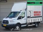 Ford Transit 130pk Dubbellucht Schuifzeilen Navi Airco Cruis, Auto's, Stof, Euro 6, 4 cilinders, 2000 kg