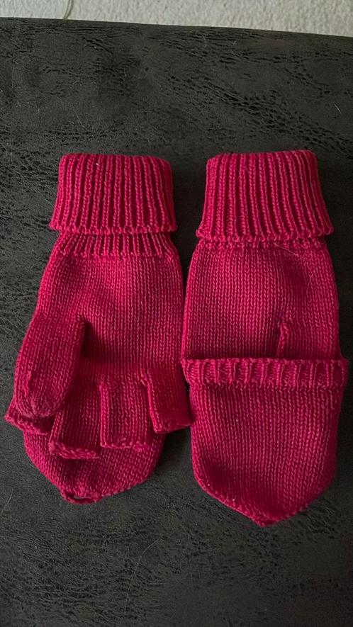 Roze kinder handschoenen - MT 8-12 jaar, Kinderen en Baby's, Kinderkleding | Mutsen, Sjaals en Handschoenen, Zo goed als nieuw