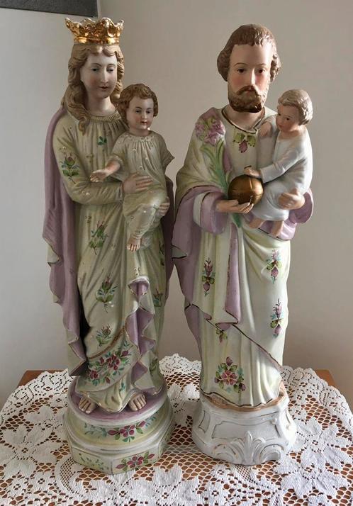 Maria en Jozef beeldje, Antiek en Kunst, Antiek | Religieuze voorwerpen, Ophalen