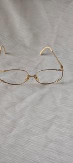 Christian Dior gold metal eyewear frames., Handtassen en Accessoires, Zonnebrillen en Brillen | Dames, Ophalen of Verzenden, Christian Dior