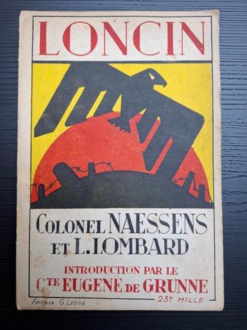 Col. Naessens en L. Lombard - Loncin - 1939 beschikbaar voor biedingen