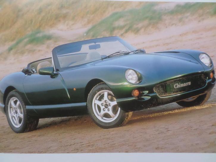 TVR Chimaera Brochure, Boeken, Auto's | Folders en Tijdschriften, Ophalen of Verzenden