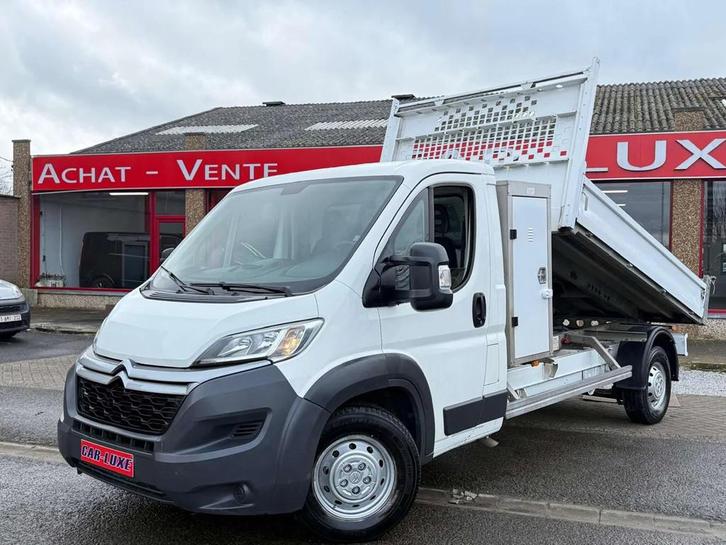 Citroën Jumper L3H2 PLATEAU BASCULANT ELECTRIQUE 3PLACES TV, Auto's, Bestelwagens en Lichte vracht, Bedrijf, Te koop, ABS, Airconditioning