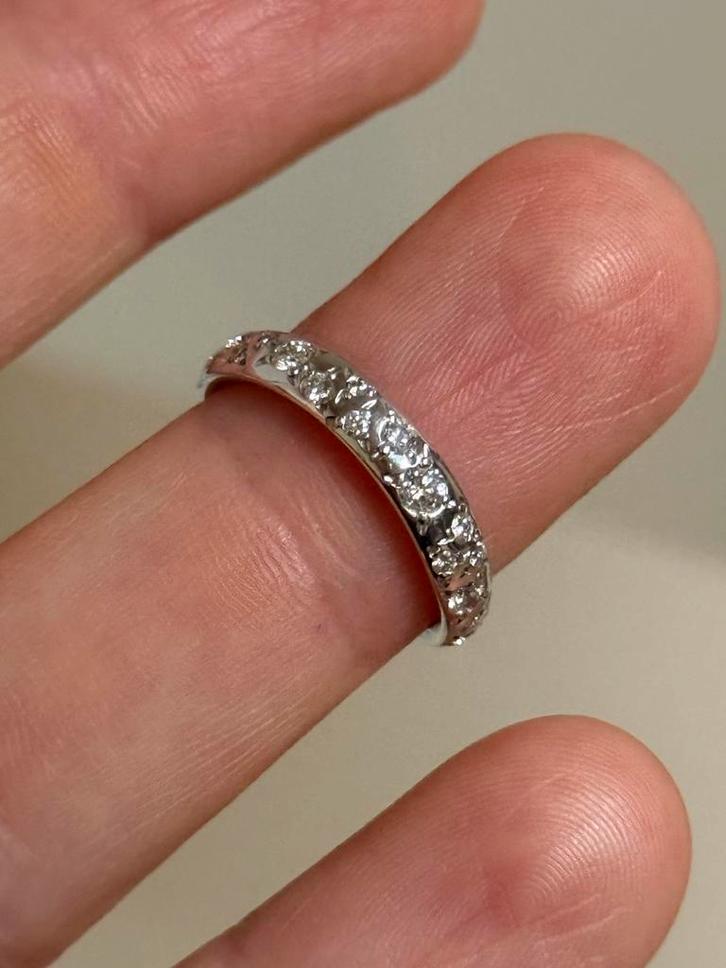 Pomellato ring 18 karaat goud met diamanten 0.81ct! NIEUW!!, Handtassen en Accessoires, Ringen, Nieuw, Dame, Kleiner dan 17, Goud