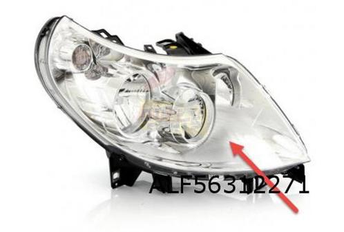 Fiat Ducato (6/11-) Koplamp Links (bij dagrijverlichting) OE, Auto-onderdelen, Verlichting, Fiat, Nieuw, Ophalen of Verzenden