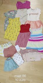 Pakket zomerkledij meisjes maat 86, Kinderen en Baby's, Babykleding | Baby-kledingpakketten, Ophalen, Gebruikt, Maat 86
