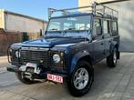 Land Rover Defender 2.5 TD5 110 9 zitplaatsen 2006 137000 km, Auto's, Land Rover, 90 kW, 2495 cc, Blauw, 9 zetels