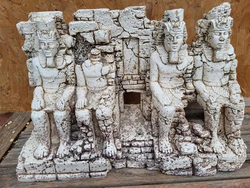 Aquarium decoratie Abu Simbel, Dieren en Toebehoren, Vissen | Aquaria en Toebehoren, Zo goed als nieuw, Ophalen of Verzenden