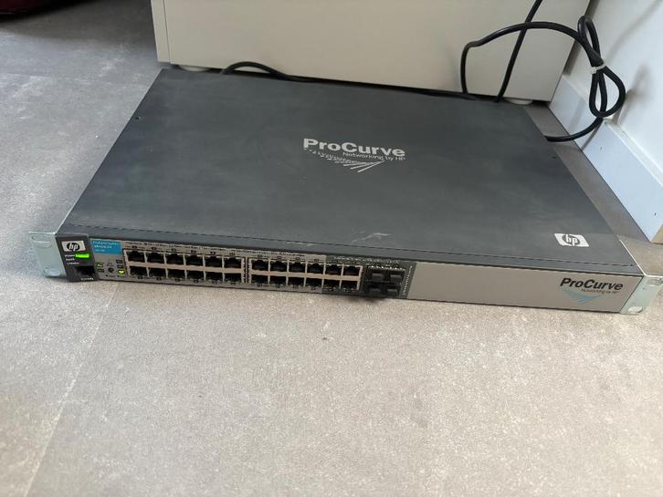procurve switch 2510G-24, Computers en Software, Netwerk switches, Zo goed als nieuw, Ophalen of Verzenden