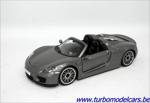 Porsche 918 Spyder 1/24 Burago, Hobby en Vrije tijd, Modelauto's | 1:24, Zo goed als nieuw, Auto, Burago, Verzenden