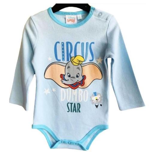 Dombo Rompertje Lange Mouw Disney- Maat 50/56-62/68-74/80-86, Kinderen en Baby's, Babykleding | Maat 68, Nieuw, Ophalen of Verzenden