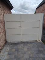Mooie metalen poort, 2,46m breed(palen inclusief),1,87m hoog, Tuin en Terras, Tuinhekken en Hekwerk, Ophalen, Zo goed als nieuw