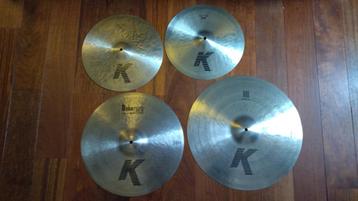 Vends cymbales Zildjian K (vendues) et ride Sabian AA, Enlèvement ou Envoi, Utilisé, Autres marques