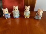 Sylvanian Silk Cat-familie 3143., Poppenhuis, Ophalen of Verzenden, Zo goed als nieuw