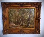 FRANZ COURTENS  (1854-1943)  Allée, sous- bois.(55x45/40x30), Ophalen