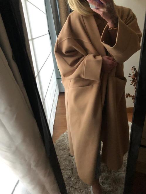 Luxury nude long coat, Vêtements | Femmes, Vestes & Costumes, Neuf, Manteau, Taille 38/40 (M), Beige, Enlèvement ou Envoi