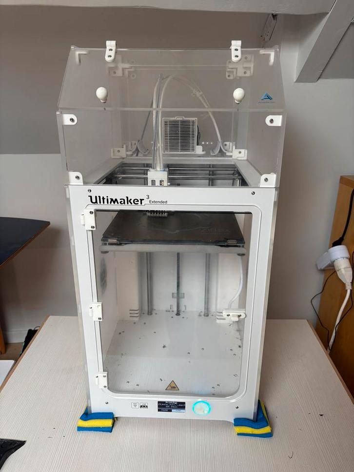 Ultimaker 3 ext, Computers en Software, 3D Printers, Gebruikt, Ingebouwde Wi-Fi, Ophalen