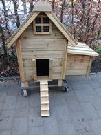 Stevige kippen hokken, Ophalen