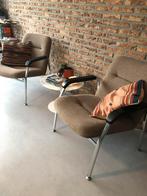 2 sièges, fauteuils et chaises design vintage, Enlèvement, Utilisé, Tissus