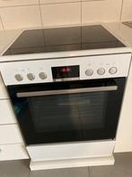 elektrish fornuis, Elektronische apparatuur, Fornuizen, Ophalen, 4 kookzones, Zo goed als nieuw, Elektrisch