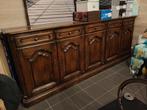 Gratis massief houten dressoir, 25 à 50 cm, 200 cm ou plus, Comme neuf, Enlèvement