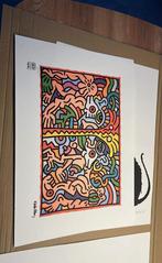 Keith Haring litho - zonder kader., Antiek en Kunst, Ophalen of Verzenden