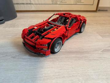 Lego Technic 8070 Super Car rouge beschikbaar voor biedingen