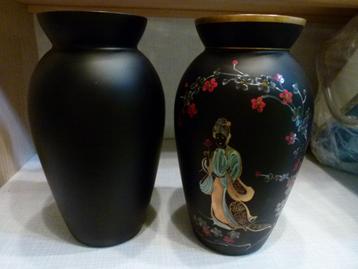 vintage glas:  vazen set 60er jaren  Japan beschikbaar voor biedingen