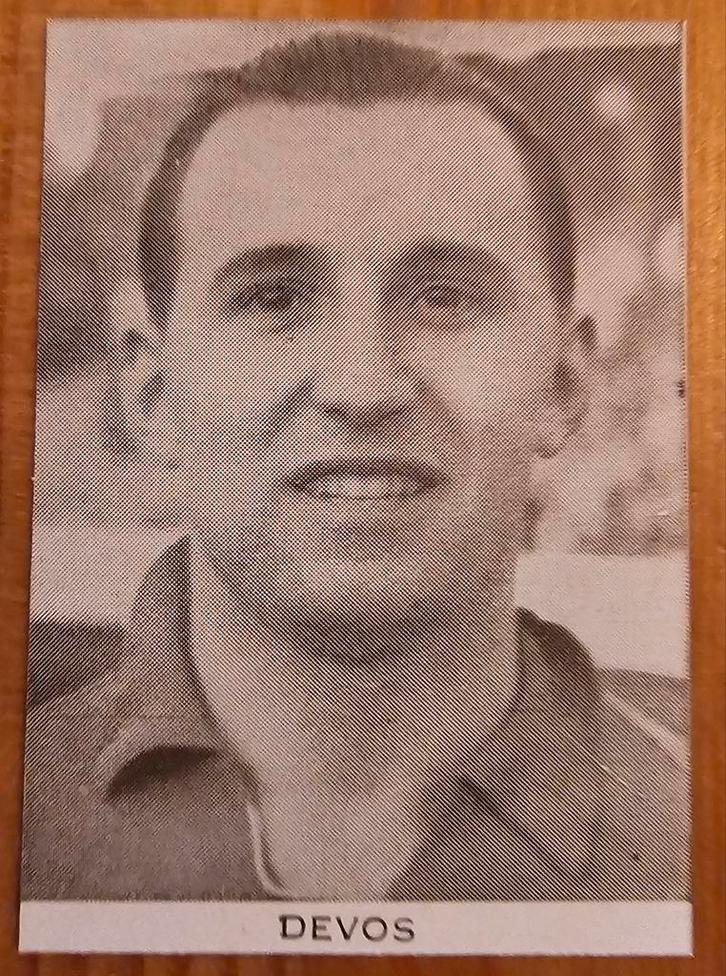 1947 Continental (pre panini) René De Vos Beerschot AC!, Hobby en Vrije tijd, Stickers en Plaatjes, Sticker, Ophalen of Verzenden