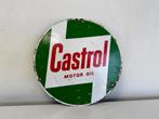 Oud Castrol olie reclamebord, Ophalen of Verzenden, Gebruikt, Reclamebord