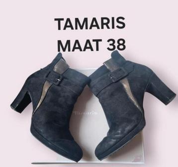 ✨️KORTING‼️TAMARIS Enkellaarsjes Maat 38✨️ beschikbaar voor biedingen
