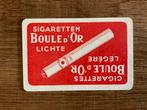 Speelkaart BOULE d’OR sigaretten, Verzamelen, Ophalen of Verzenden, Zo goed als nieuw, Speelkaart(en)