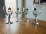 4 verres leffe, Collections, Enlèvement, Comme neuf, Verre à bière