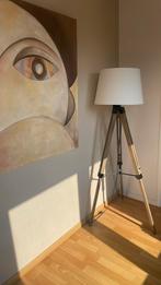 Vloerlamp, Huis en Inrichting, Lampen | Vloerlampen, Ophalen, Gebruikt, 100 tot 150 cm, Landelijk stijl