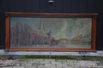 Enorm groot schilderij Haaltert 1927, Antiek en Kunst, Kunst | Schilderijen | Klassiek, Ophalen