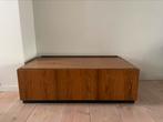 3 TV meubels, in fineer, 116,5x65x38cm, Ophalen, Gebruikt, 100 tot 150 cm, Vintage modern