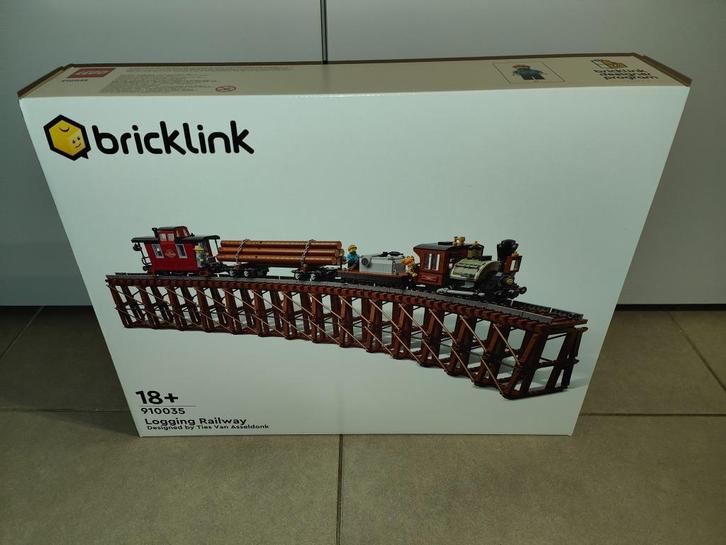 NIEUW - Lego 910035 - Bricklink - Logging railway (zeldzaam), Kinderen en Baby's, Speelgoed | Duplo en Lego, Nieuw, Lego, Complete set